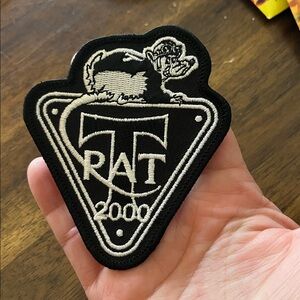 Vintage Patch Triumph RAT 2000 Biker